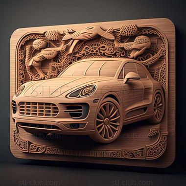 3D model Porsche Macan (STL)